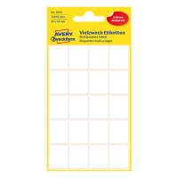 Avery Zweckform 3043 Etiquetas multifuncionales 22 x 18 mm blancas (120 etiquetas) 3043 212158