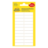 Avery Zweckform 3044 Etiquetas multifuncionales 32 x 10 mm blancas (132 etiquetas) 212166 - 1