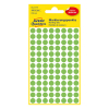 Avery Zweckform 3179 – Gomets adhesivos de marcaje redondo 8 mm verde claro – 416 unidades 212336 - 1