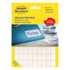 Avery Zweckform 3312 Etiquetas multifuncionales  18 x 12 mm blancas (1800 etiquetas) 212154 - 1