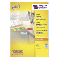 Avery Zweckform 3457 Etiquetas universales A4 105 x 148 mm azul (400 etiquetas) 3457 212254