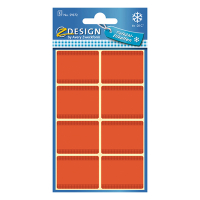 Avery Zweckform 59372 Etiquetas para congelador 28 x 36 mm, rojas (40 etiquetas) AV-59372 212653
