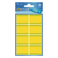 Avery Zweckform 59373 Etiquetas para congelador 28 x 36 mm, amarillas (40 etiquetas) 59373 212652