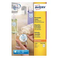 Avery Zweckform L3416-100 Etiquetas promocionales redondas de Ø 60 mm blancas (1200 etiquetas) L3416-100 212464