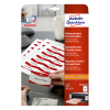 Avery Zweckform L4726-20 Tarjetas insertables para credenciales 40 x 75 mm, color blanco (240 credenciales) 212586 - 1