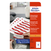 Avery Zweckform L4728-20 Tarjetas insertables para credenciales 60 x 90 mm, color blanco (160 credenciales) 212590 - 1