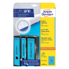 Avery Zweckform L4753-20 Etiquetas para lomo de carpeta 61 x 297 mm, color azul (60 etiquetas) 212126 - 1