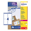 Avery Zweckform L7169-100 Etiquetas A4 99,1 x 139 mm — 4 por hoja | Pack 100 hojas 212072 - 1