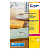 Avery Zweckform L7563-25 Etiquetas transparentes de 99,1 x 38,1 mm - 350 etiquetas 212550 - 1