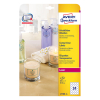 Avery Zweckform L7780-25 Etiquetas transparentes de 40 mm (600 etiquetas) 212690 - 1