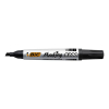 BIC 2300 Ecolutions Rotulador permanente negro (punta angular de 3,7-5,5 mm) 240461 - 1