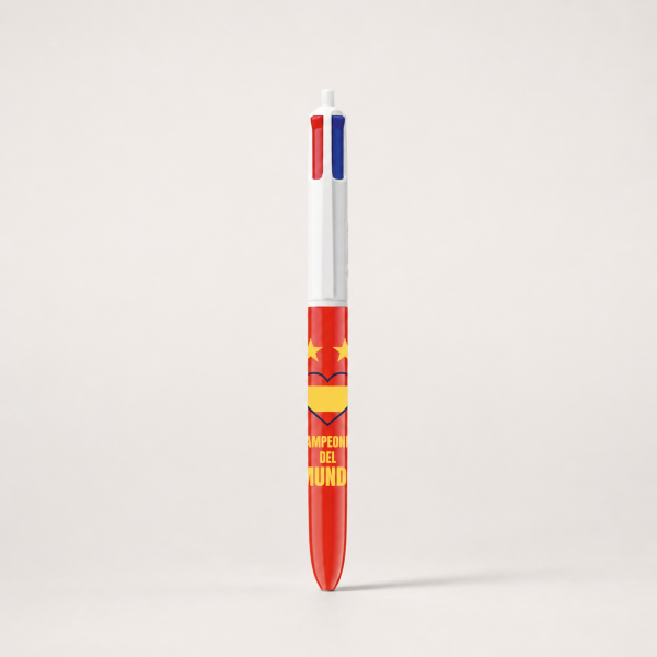 BIC 4 Colores Bolígrafo Campeones del Mundo 2026 (edición limitada) 427588 - 1