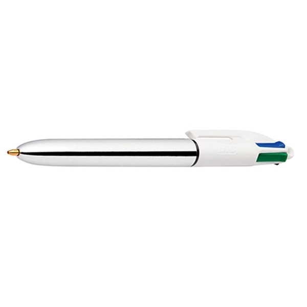 BIC 4 Colores Shine Bolígrafo plateado 224646 - 1