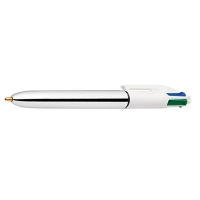 BIC 4 Colores Shine Bolígrafo plateado 224646