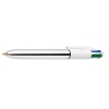 BIC 4 Colores Shine Bolígrafo plateado 224646 - 1