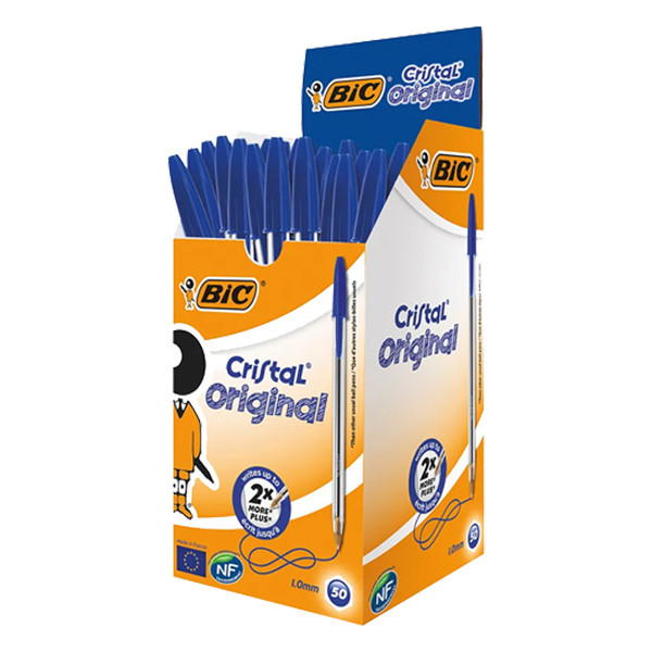 BIC Boligrafo Cristal | azul | 50 unidades 8373609 224608 - 1