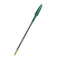 BIC Cristal Bolígrafo Verde (0.4mm)  224672