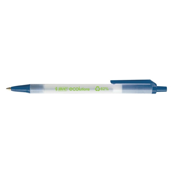 BIC Ecolutions boligrafo Clic Stic | azul | 50 unidades 224627 - 1