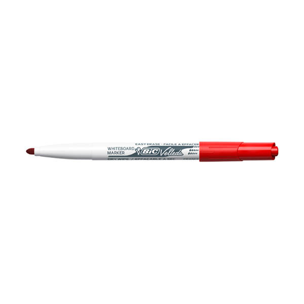 Rotulador borrable Bic Velleda 1741 - punta cónica 1,4 mm (rojo)