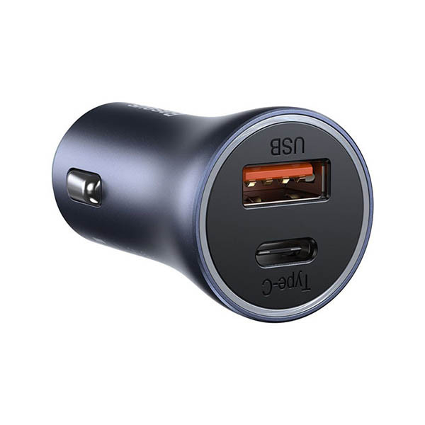 Baseus Cargador Rápido para Coche 40 W | USB-C + USB-A ABA00162 - 1