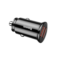 Baseus Cargador Rápido para Coche USB-A | 2 x 30W