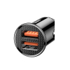 Baseus Cargador Rápido para Coche USB-A | 2 x 30W 828645 - 2