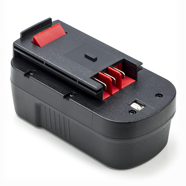 Black & Decker bateria A1718/A18/HPB18 18 V, 1500 mAh, Ni-MH (marca 123tinta) 244760-00 A1718 A18 A18E A18NH ABL00099 - 1