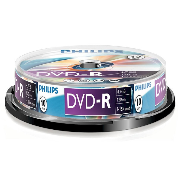 Philips DVD-R - 10 unidades 098027 - 1