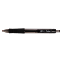 Bolígrafo de gel 123tinta negro 2108217C 4-2185001C 949873C S-101101C 301164