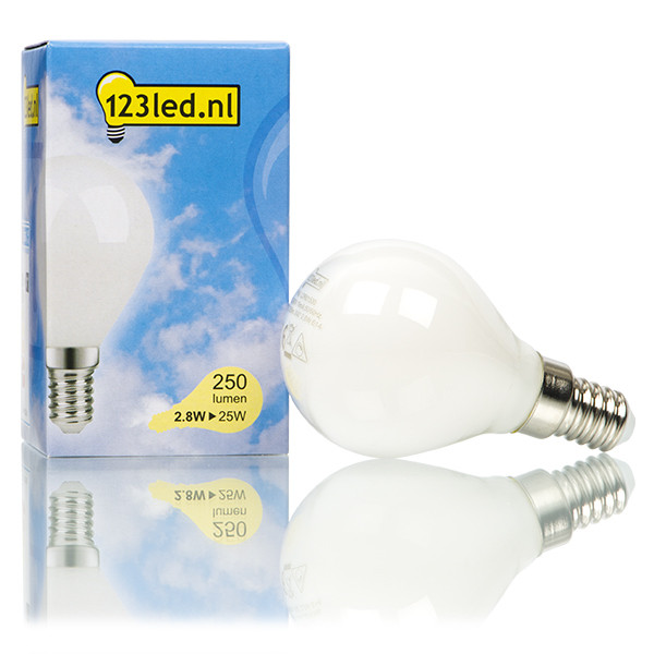 Bombilla LED E14 C35 Luz Cálida Bala Mate Regulable (2.8W) - 123tinta  LDR01530 - 1