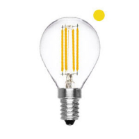 Bombilla LED E14 G45 Luz Cálida Redonda Filamento (4W) 65151 425764