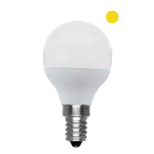 Bombilla LED E14 G45 Luz Cálida Redonda Mate (5W) LED2058 425110 - 1