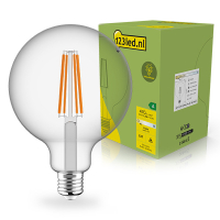 Bombilla LED E27 | Globo G125 | Ultraeficiente | Filamento | Transparente | 2700K | 2,2 W (40 W) - 123tinta LDR02410