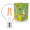 Bombilla LED E27 | Globo G95 | Ultraeficiente | Filamento | Transparente | 2700K | 2,2 W (40 W) - 123tinta LDR02408 - 1