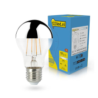 Bombilla LED E27 | Pera A60 | Espejo | Plateada | 2700K | Regulable | 7W (60W) - 123tinta LDR02246