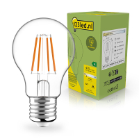 Bombilla LED E27 | Pera A60 | Ultraeficiente | Filamento | Transparente | 2700 K | 2,2 W (40 W) - 123tinta LDR02398