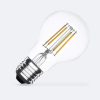 Bombilla LED E27 A60 Luz Cálida Pera Filamento (6W)