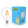 Bombilla LED E27 bola regulable luz cálida (7W) - 123tinta LDR02098 - 1