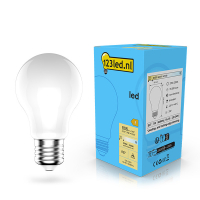 Bombilla LED E27 pera mate regulable luz cálida (7W) - 123tinta  LDR02092