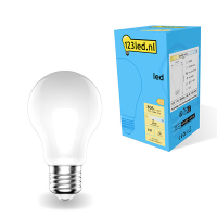 Bombilla LED E27 pera mate regulable luz neutra (7W) - 123tinta  LDR01784