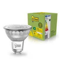 Bombilla LED GU10 Ultraeficiente Transparente 4000K 1,3W (35W) - 123tinta LDR02384