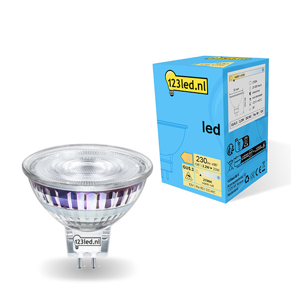 Bombilla LED GU5.3 foco luz cálida (2,2W) - 123tinta  LDR01740 - 1