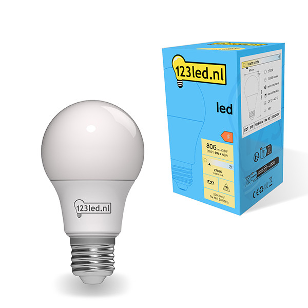 Bombilla led E27 pera mate luz cálida (6W) - 123tinta  LDR01762 - 1