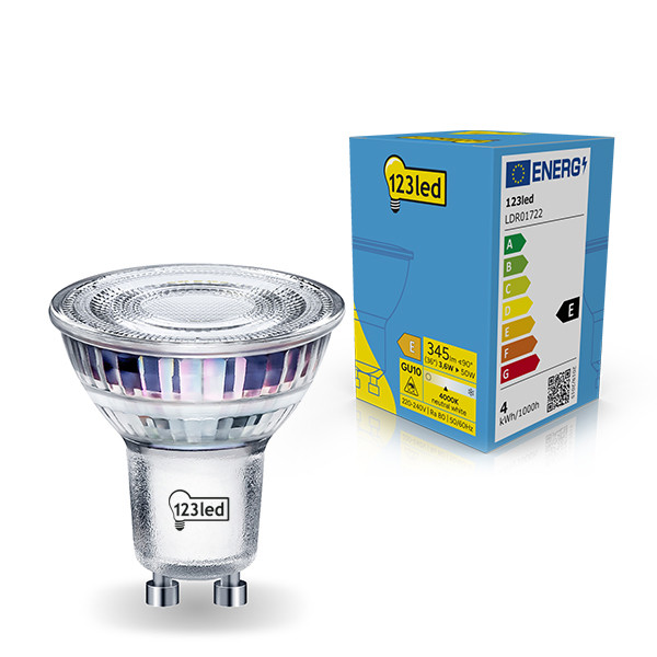 Bombilla led GU10 foco luz neutra (3,6W) - 123tinta LDR01722 - 1