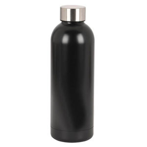 Botella de acero inoxidable negra (500 ml) 342200899 426187 - 1
