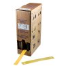 Brady BM-10X75-7598-YL Etiquetas de poliéster amarillas 10 mm x 75 mm (originales) 148018 - 1