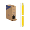 Brady BM-10x60-7643-YL-L etiquetas para cables y alambres amarillo 60,00 mm x 10,00 m (original) 147726 - 1