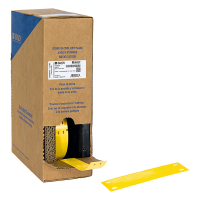 Brady BM-15X75-7598-YL Etiquetas de poliéster amarillas 15 mm x 75 mm (originales) BM-15X75-7598-YL 148019