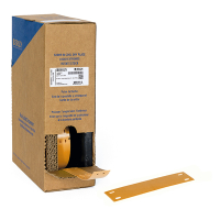 Brady BM-15x75-7643-OR Etiquetas de poliuretano naranja 15 mm x 75 mm (original) BM-15x75-7643-OR 148025
