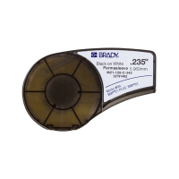 Brady M21-125-C-342 cinta termorretráctil negro sobre blanco 6,00 mm x 2,10 m (original) M21-125-C-342 147144